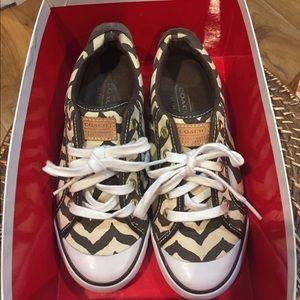 Classical  Chevron Coach Sneakers